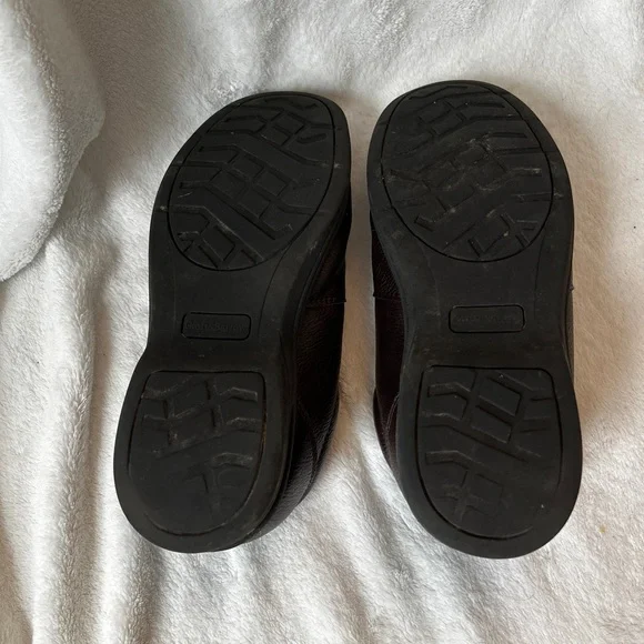 Clarks Brown Leather Slip On Shoes Men’s 11 Comfort Casual Loafers - Picture 10 of 11